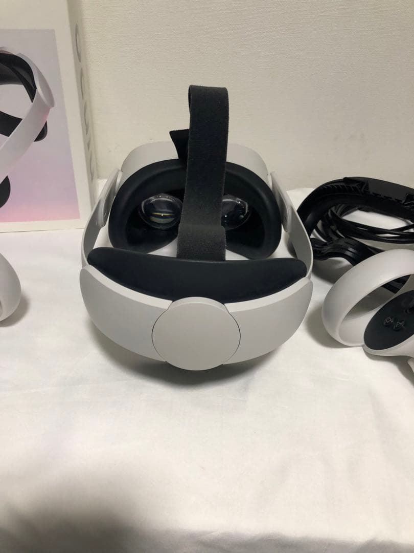  Quest 2 VRヘッドセット　純正エリートストラップ付き