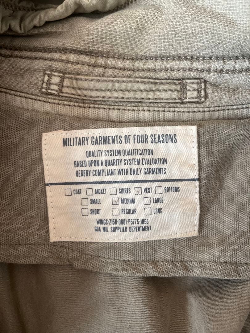 00s goa archive militaryベスト 2way ギミック