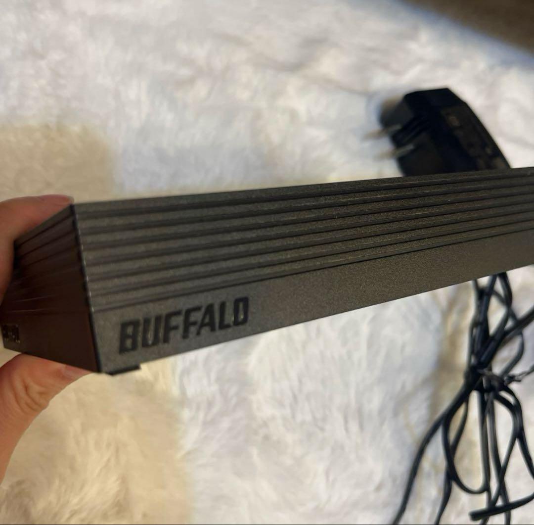 4TB BUFFALO 外付けHDD HD-NRLD4.0U3-BA