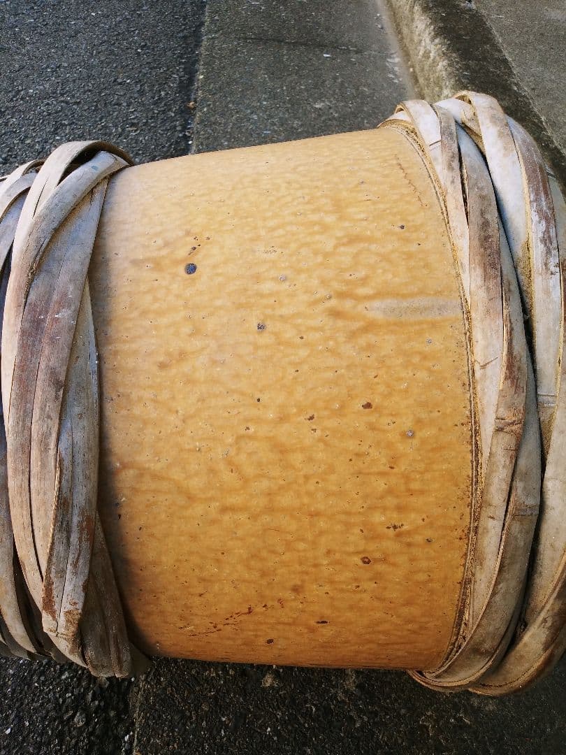 昭和レトロ　石樽　石カメ　樽　カメ　骨董カメ　陸軍　古樽　古カメ