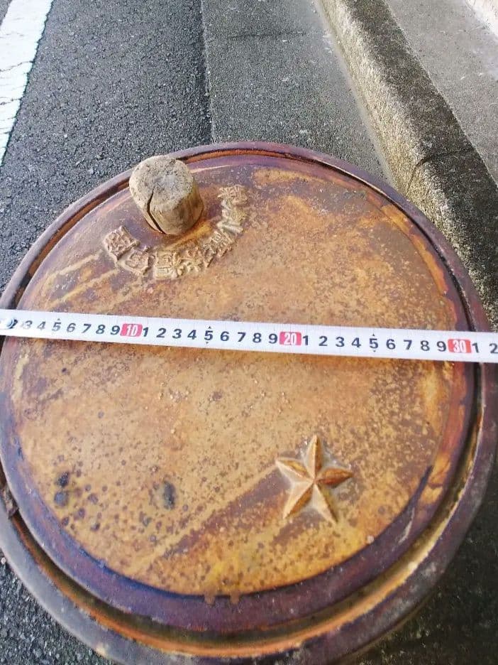 昭和レトロ　石樽　石カメ　樽　カメ　骨董カメ　陸軍　古樽　古カメ