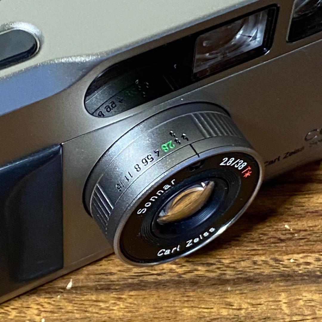 CONTAX T2 DATABACK チタンシルバー コンタックス