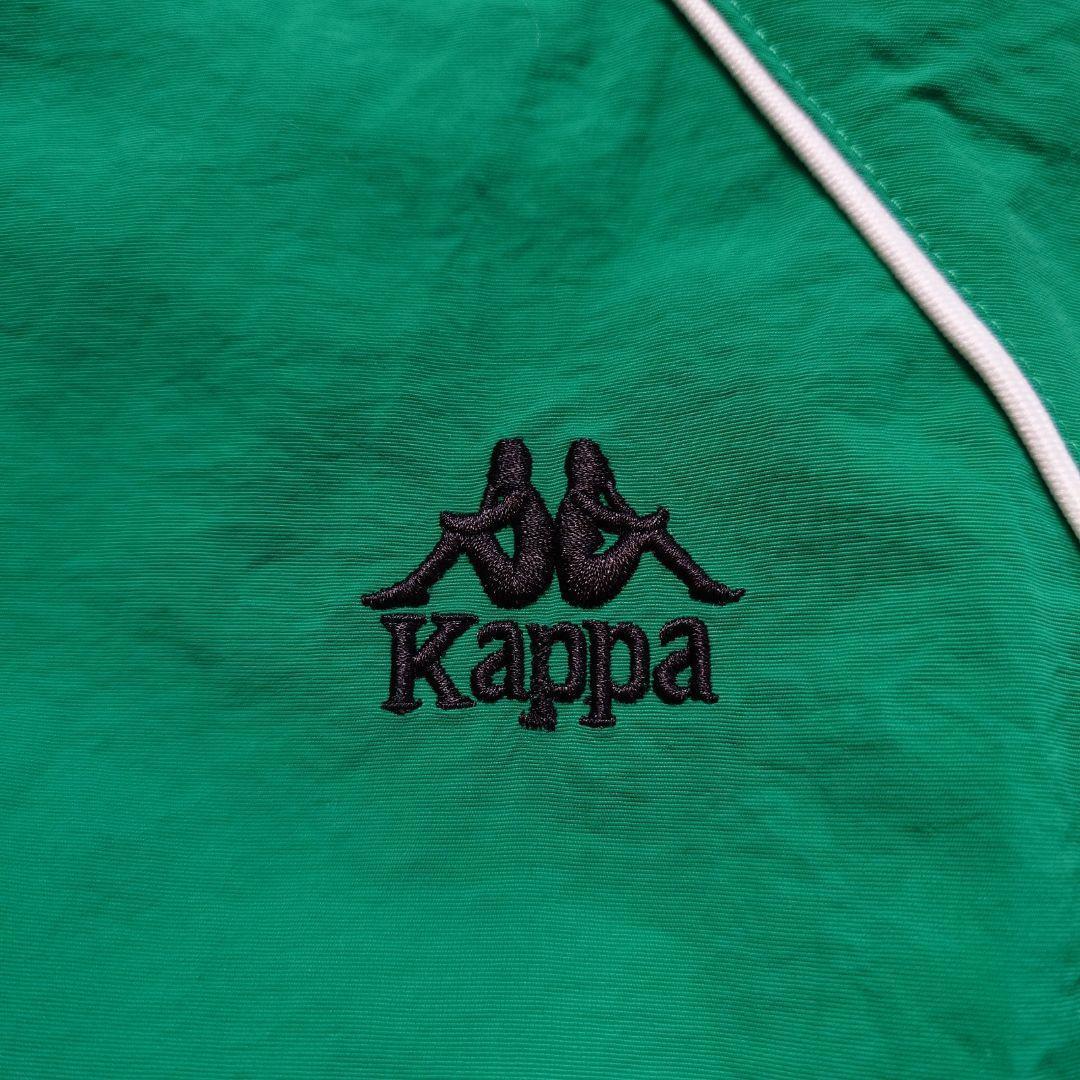 ☘️新品 カッパ Kappa トラックジャケット ナイロンブルゾン グリーン L
