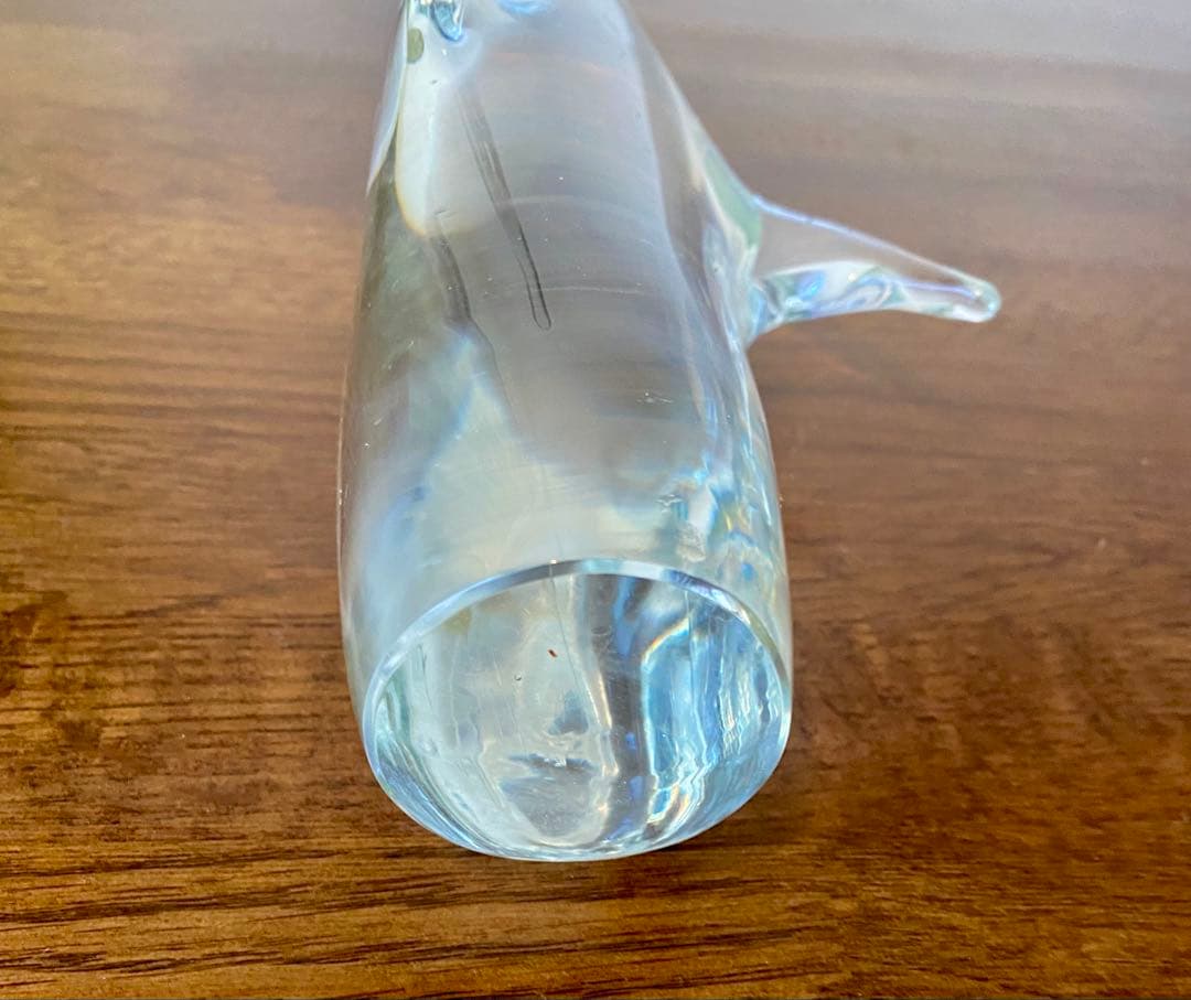 ムラーノガラス ペンギン置物 27cm Murano Italy ヴィンテージ