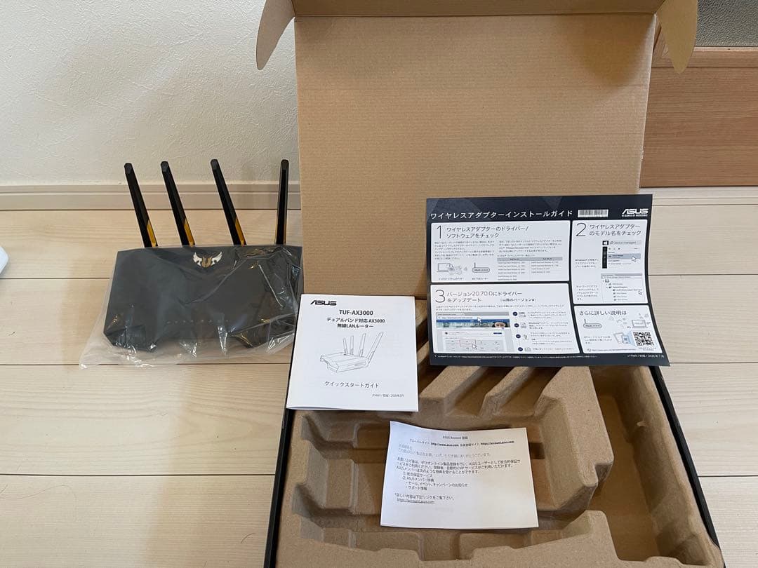 ASUS TUF AX3000 無線LANルーター