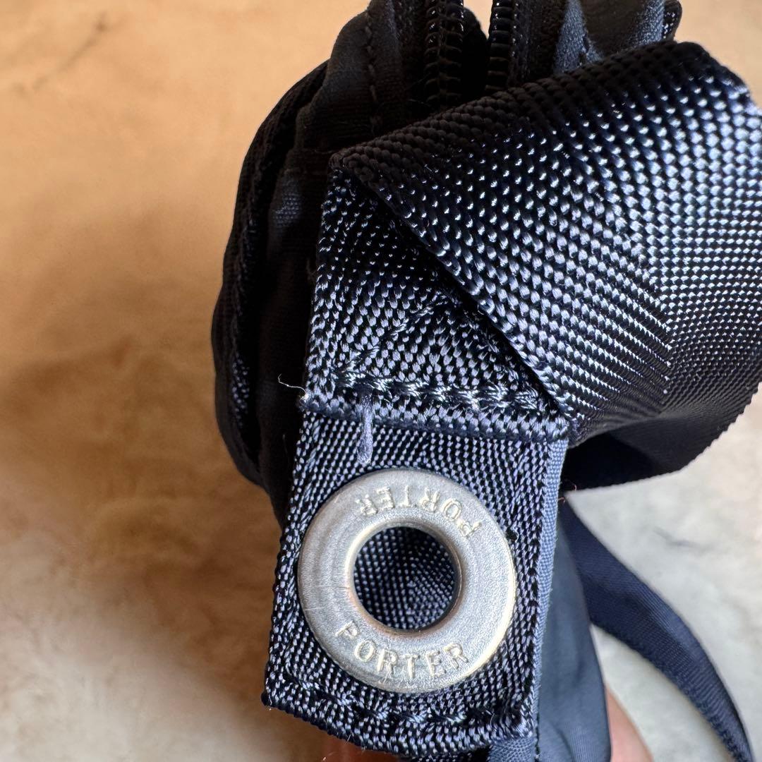 Porter ポーター Frame ショルダーバッグ ポシェット ネイビー