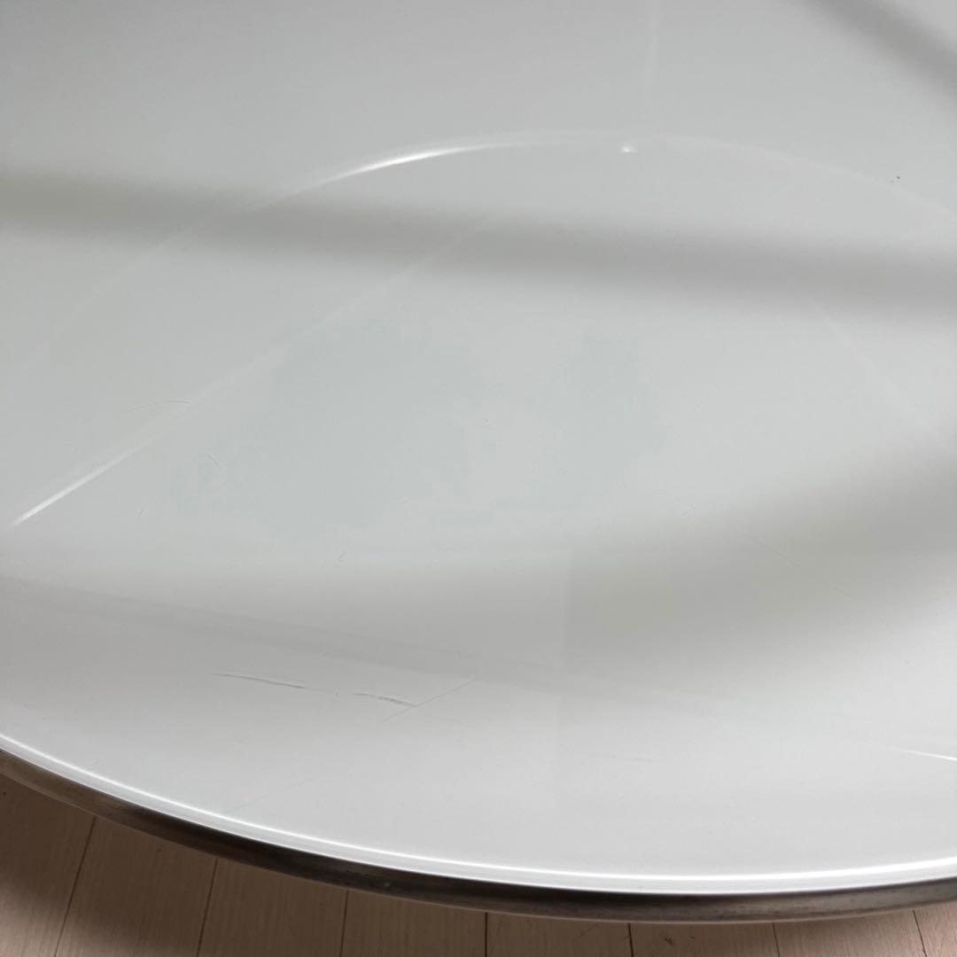 イケア　STRIND ストリンド　ガラステーブル　円形テーブル　ローテーブル