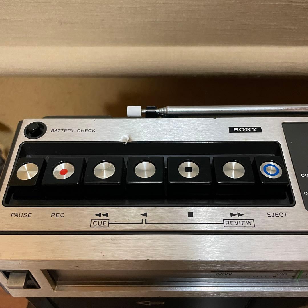 SONY／ラジカセ／CF-1980Ⅱ／メンテナンス済／メンテセット付／外装美品