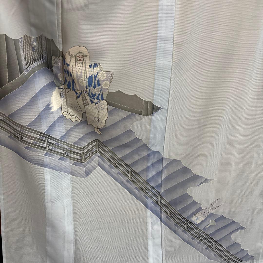 み*こ様 化繊　絽　訪問着　フルセット　4点　未使用近い　美品