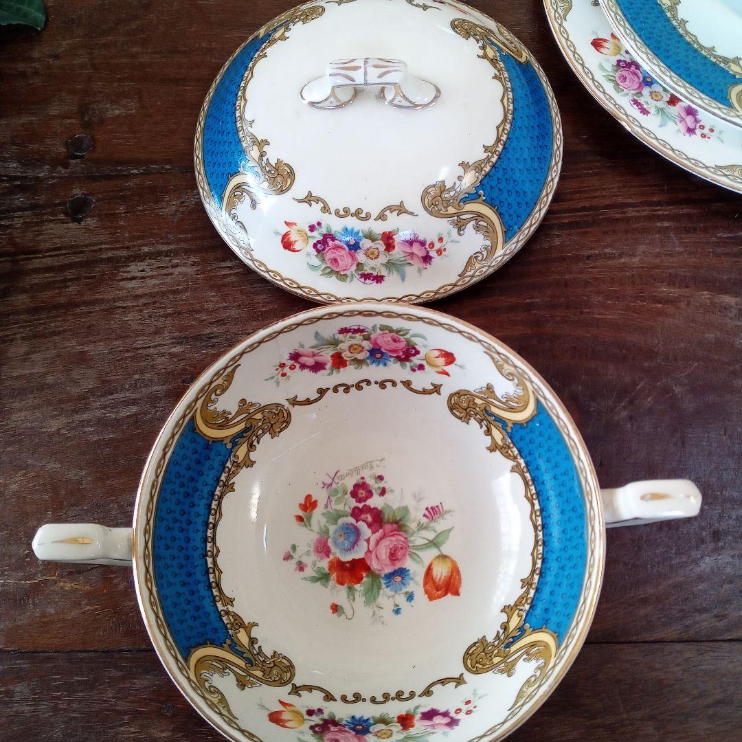 最終お値下げ！MYOTTSロイヤルクラウン スープトリオ6セット