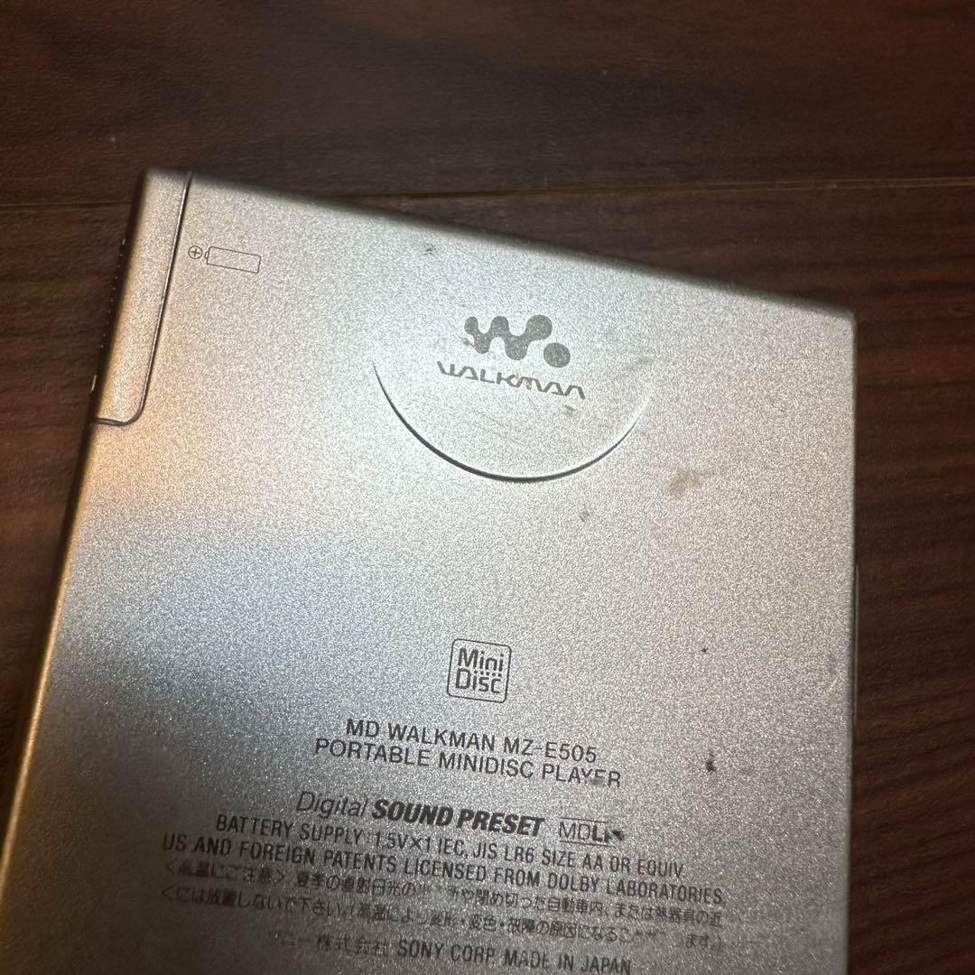 SONY MZ-E505 MD ウォークマン 0353