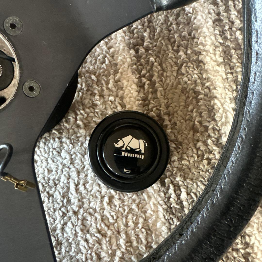 JA11 ジムニー　純正　オプション　momo 純正ステアリングボス付