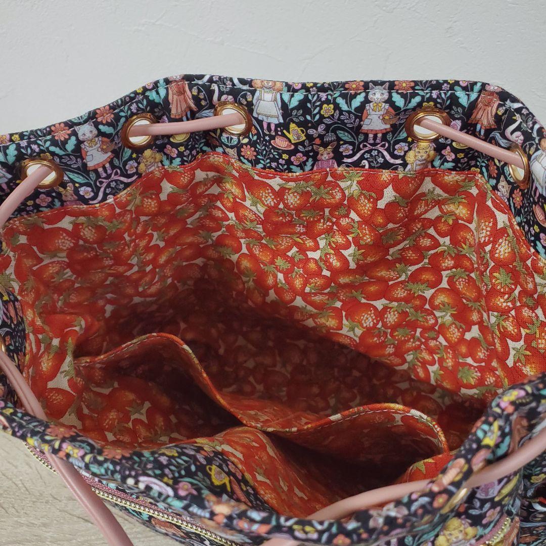 ハンドメイド ドロストショルダーバッグ Florestina マイリトルテイラー