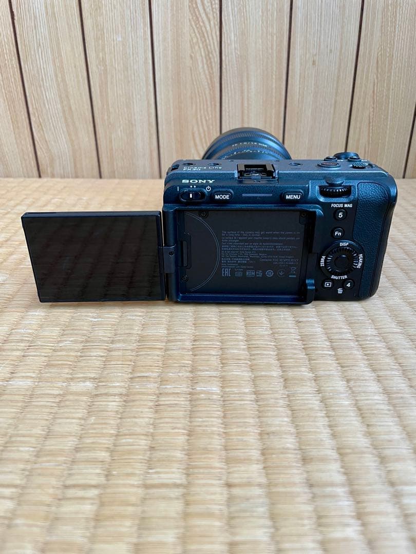 sony FX30 cinema Line SEL14F18GM XLRハンドル