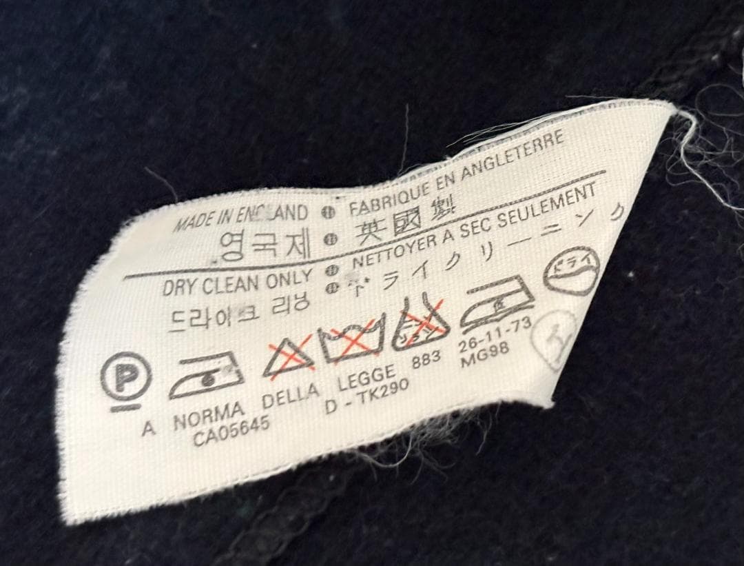 GLOVERALL ダッフルコート ネイビー 英国製 ウール混