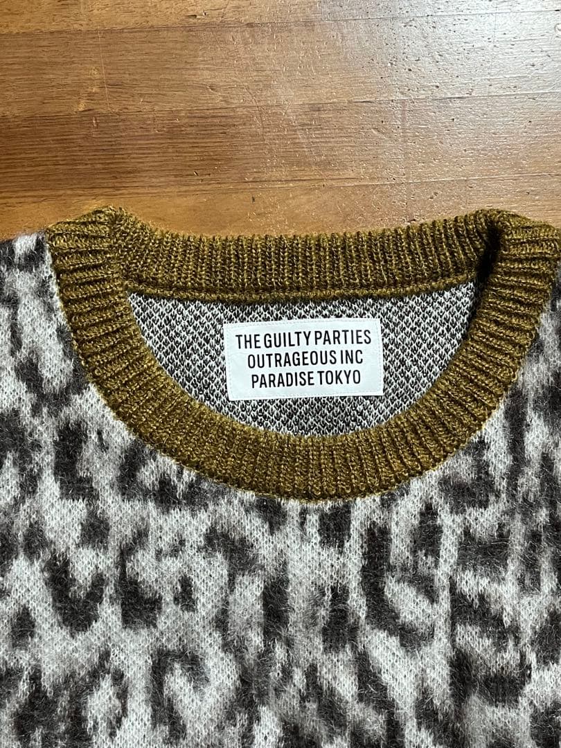 H06100 美品WACKO MARIA ニット セーター L ワコマリア