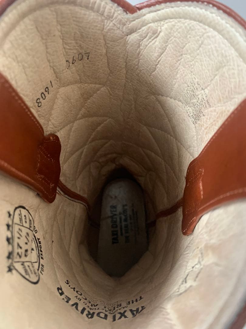 リアルマッコイズ　ウエスタンブーツ TAXI D 27.5 EE