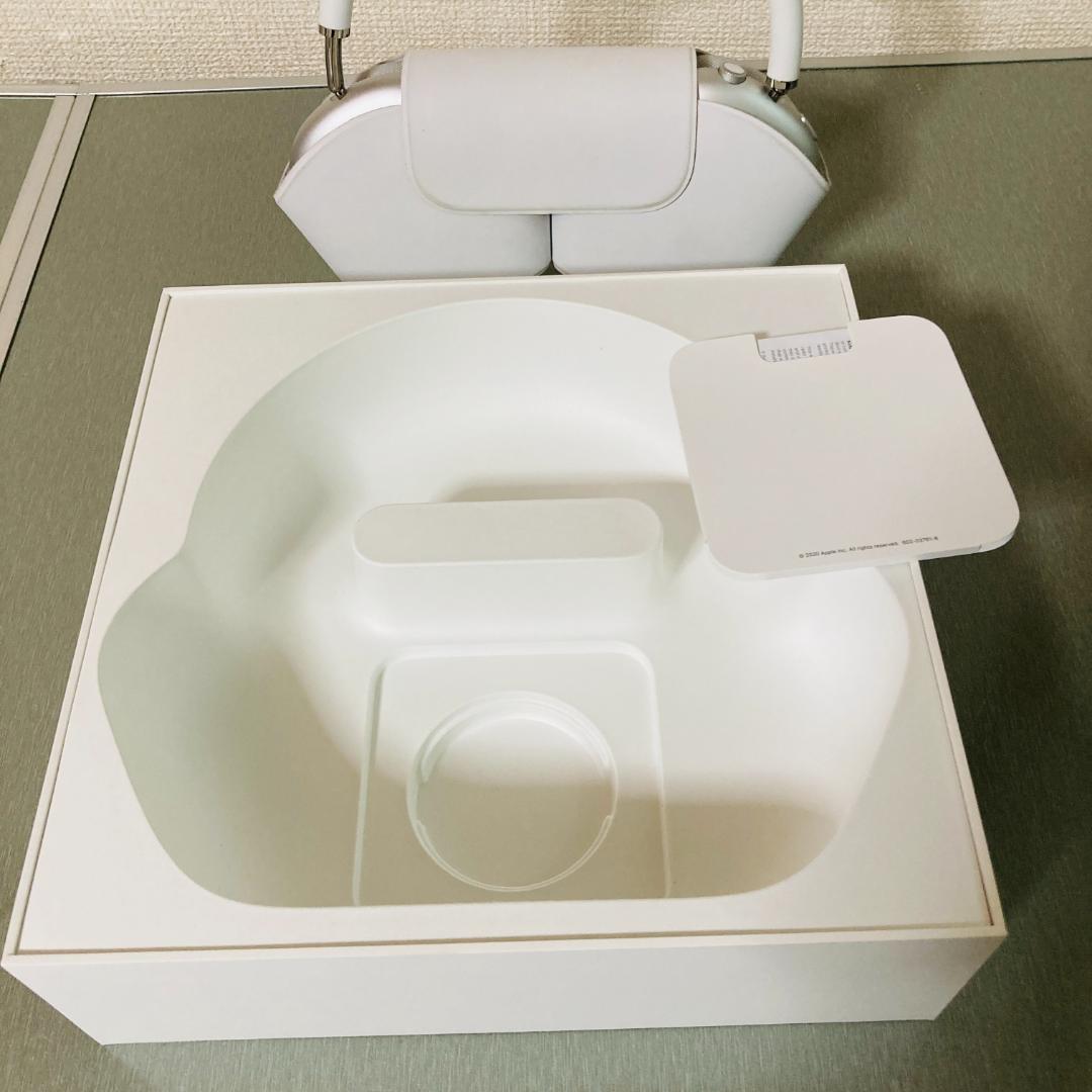 【Apple正規品・美品】AirPods Max シルバー 箱付き