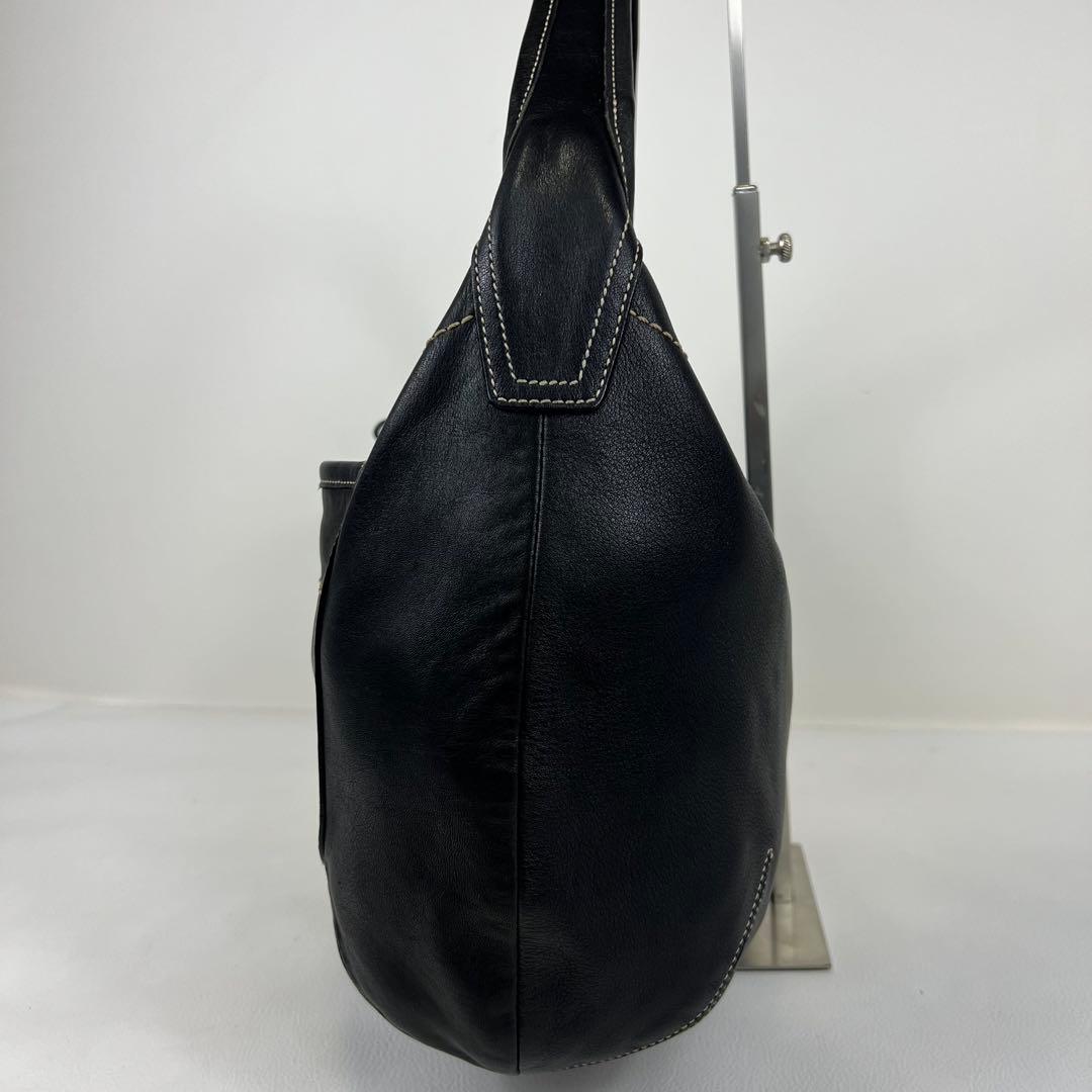 バッグ COACH leather turn lock Shoulder Bag y2k