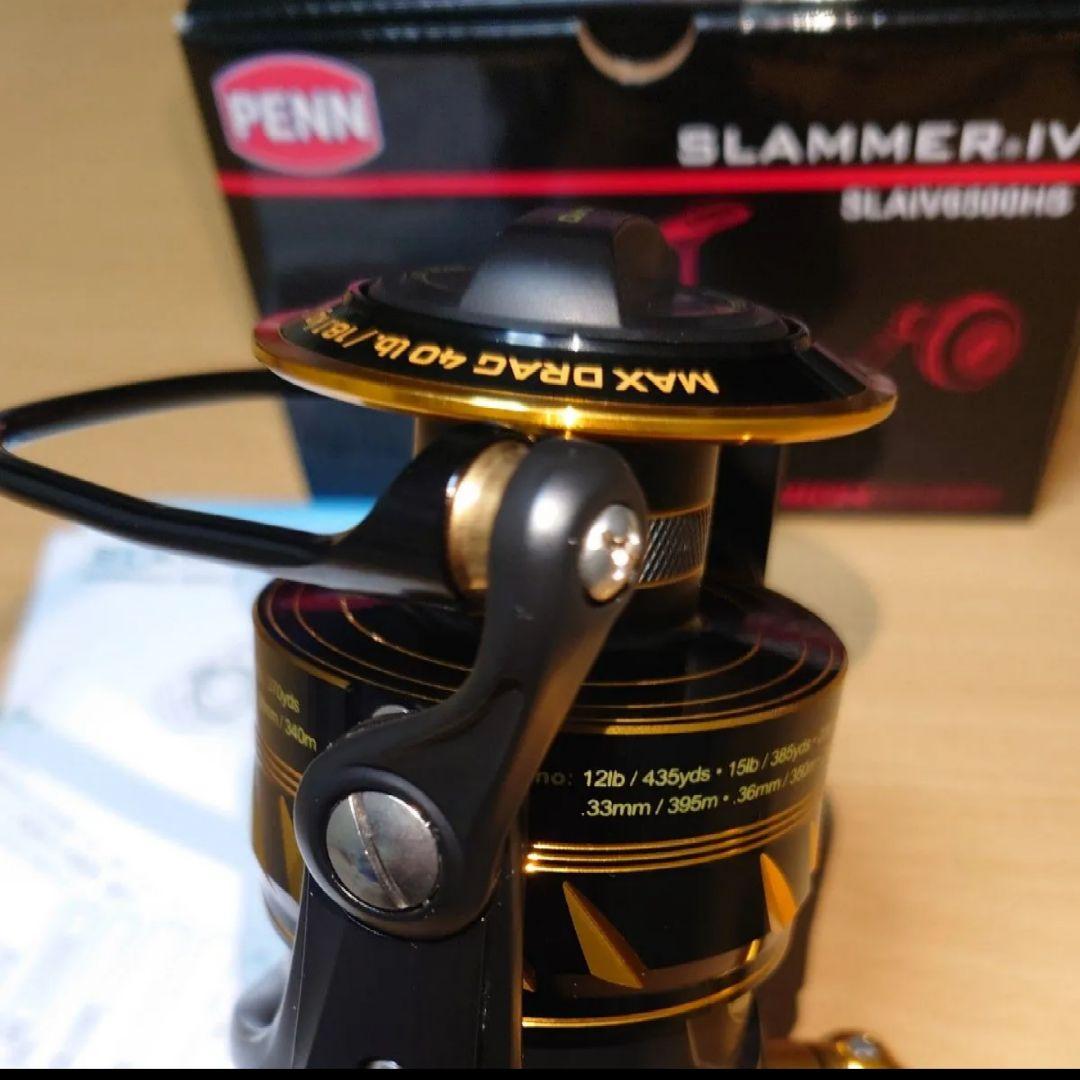 Penn スラマー IV 6500HS スピニングリール 中古品 ペン
