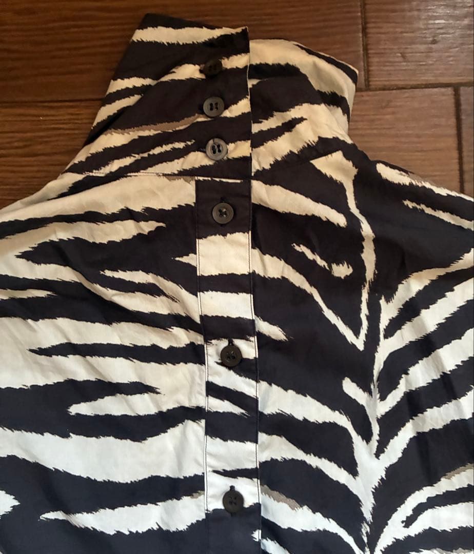 Dries van noten ⭐︎ゼブラ柄シャツ