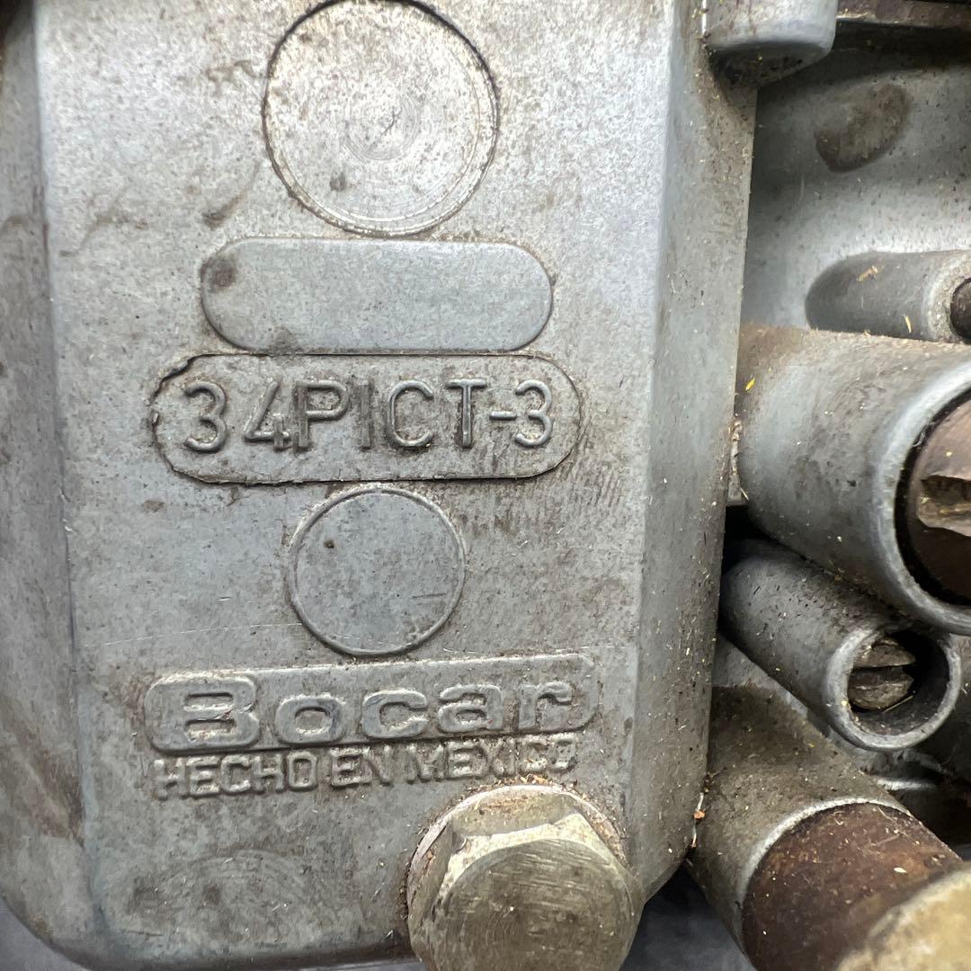 空冷VW ワーゲン ビートBocar 34PICT-3 Solex キャブレター