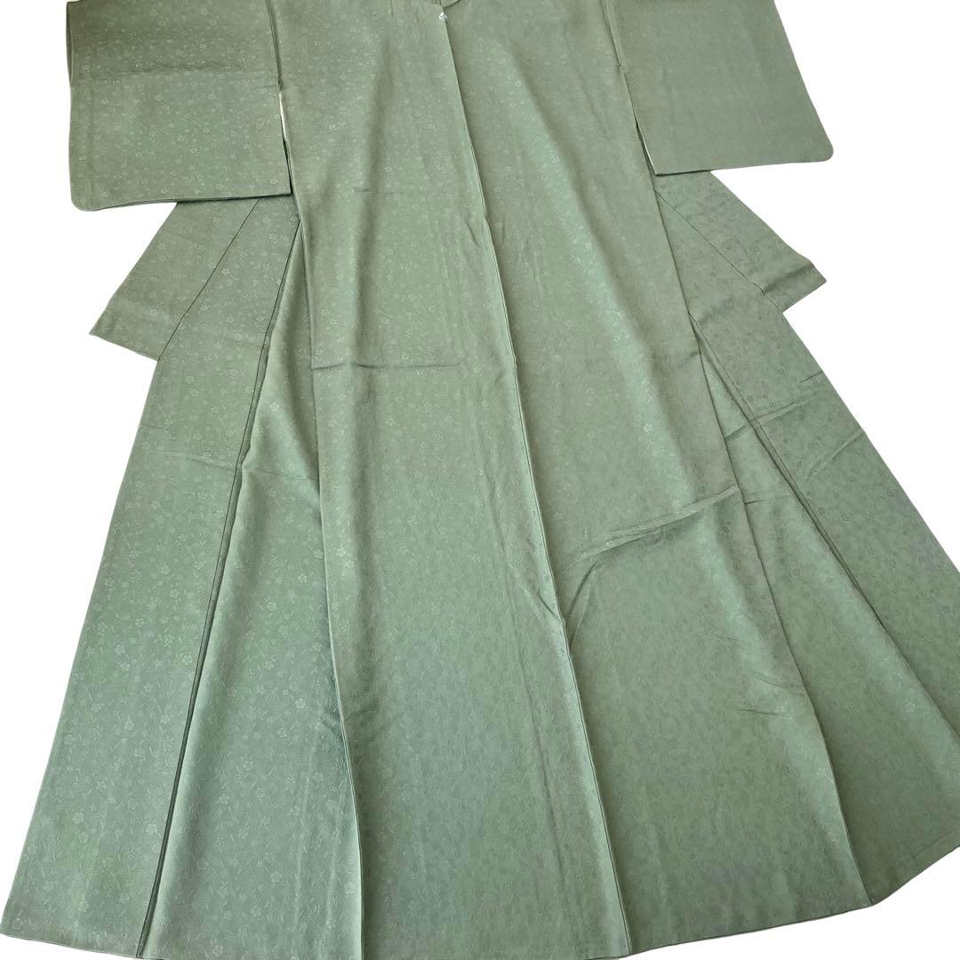 ★ twin R様★草緑 色無地　着物　礼装 卒業式 入学式 フルセット可