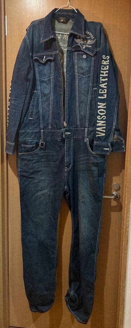 専用 テル様VANSON LEATHERS デニムオールインワン　つなぎ