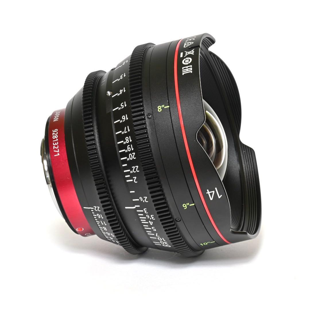 【美品】Canon CN-E 14mm T3.1 LF シネマレンズ