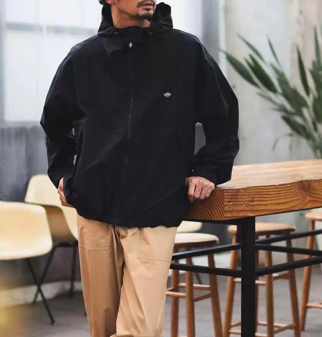 DANTONダントン　ダントン ナイロンフードコート ブラック M