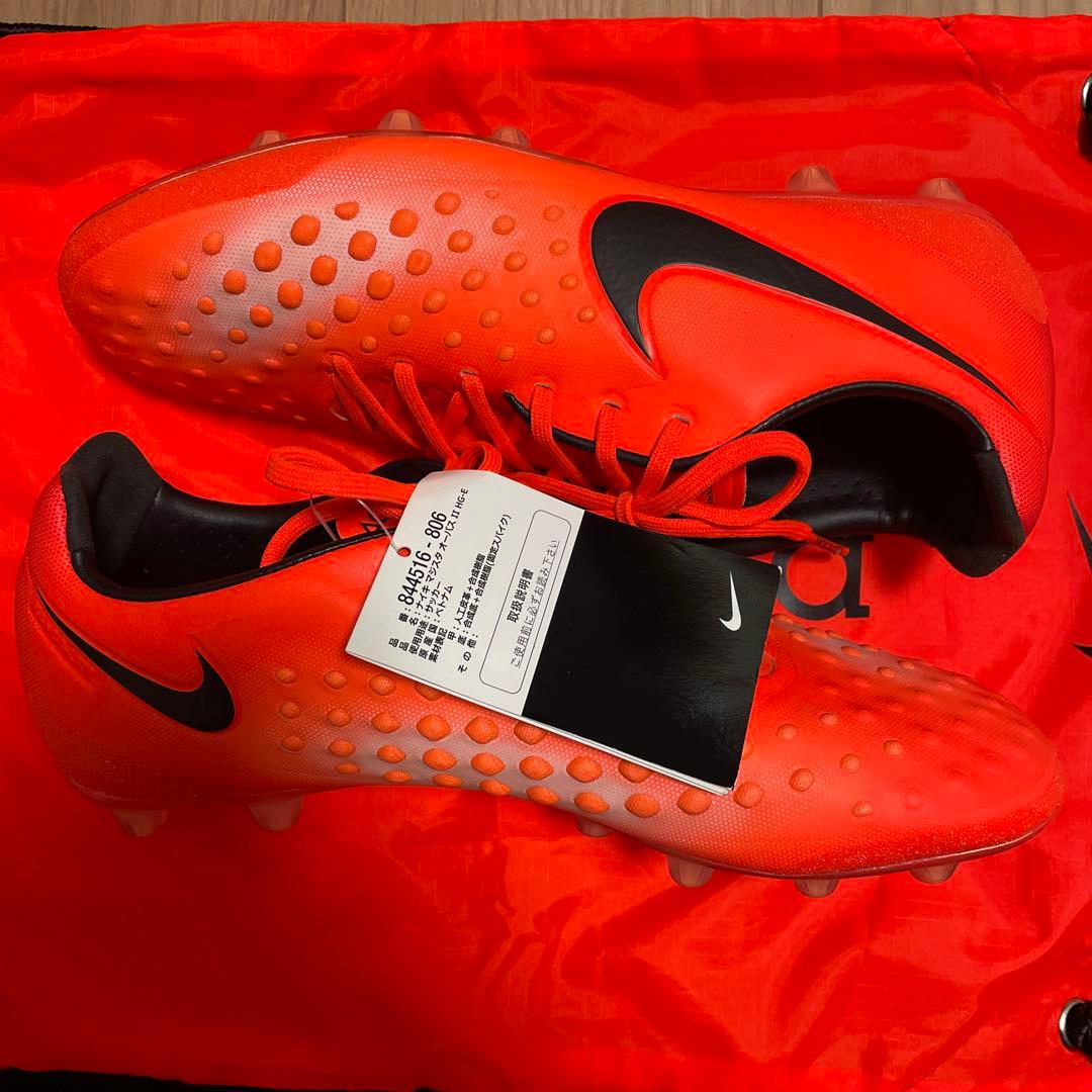 NIKE Magista Opus Ⅱ HG-E ACC \"Red Black\"