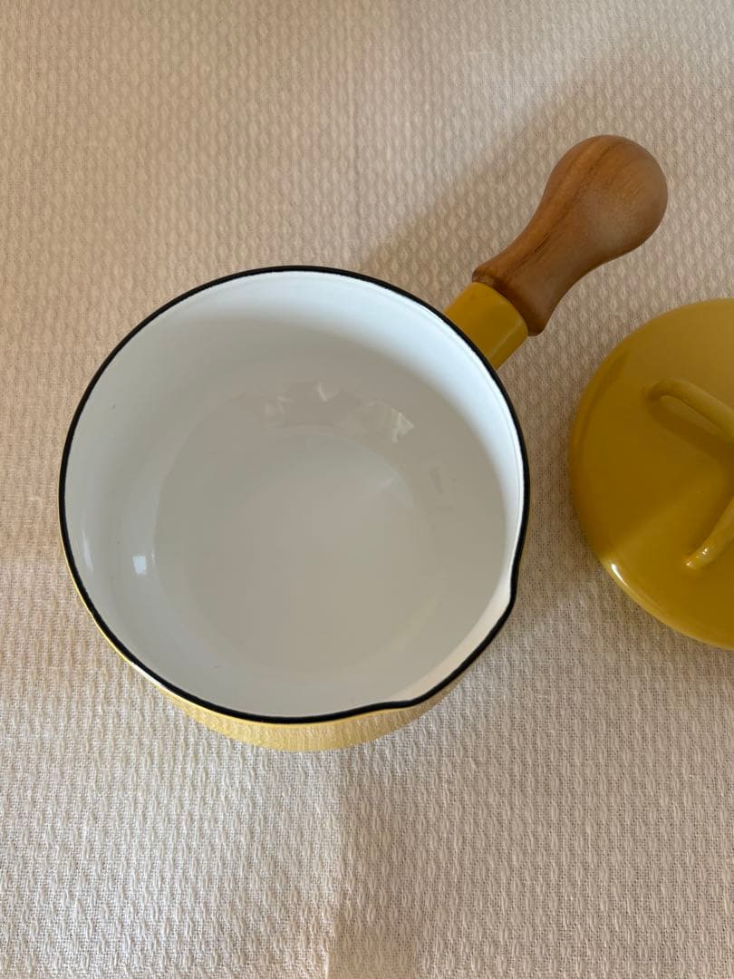 【新品・レア廃番品】DANSK コベンスタイルミルクパン（ソースパン）イエロー