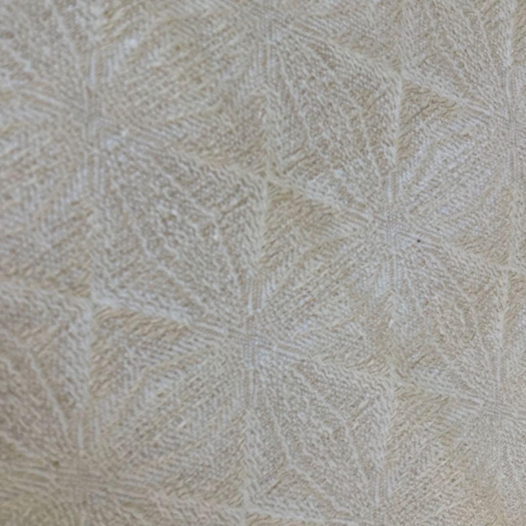 SWC216北欧ヴィンテージ1950s伝統織りリネンのテーブルクロス（特大サイズ