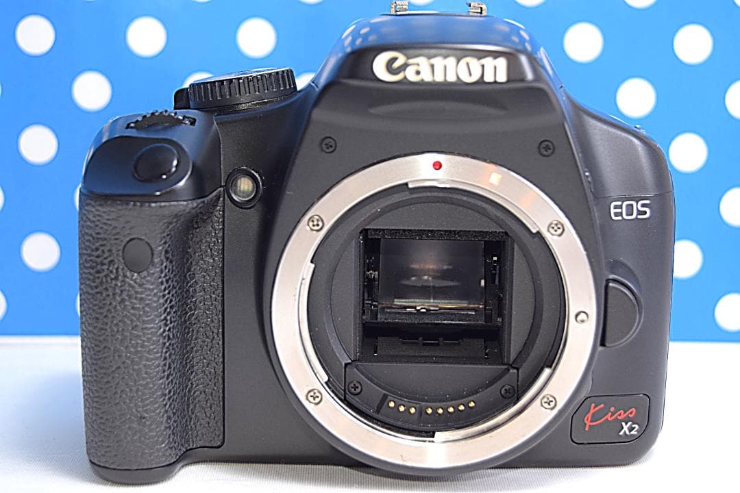 ❤️憧れのCanon一眼レフ❤️Canon EOS Kiss X2 レンズキット