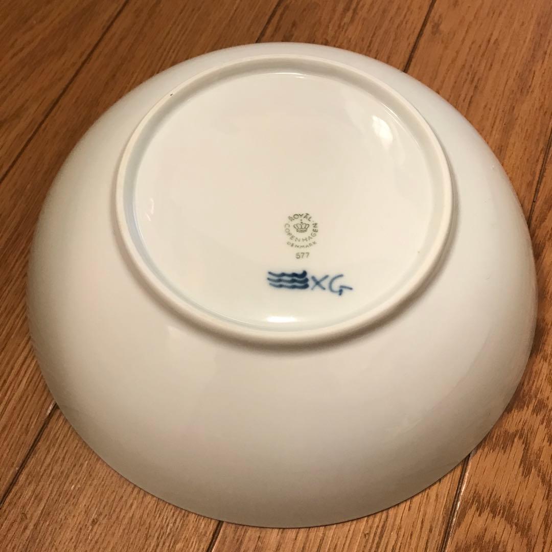 ロイヤルコペンハーゲン　ボウル　鉢　ブルーフラワー　希少品