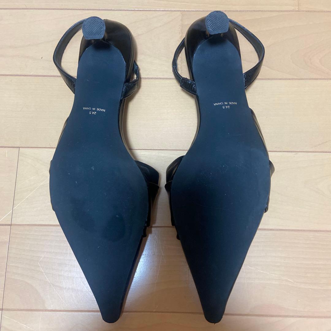 【完売商品】アダムエロペ《EMOELLE》セパレートミュール　ブラック