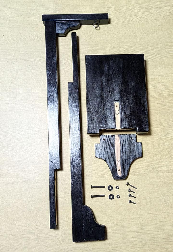 絹　全高で１２５ｃｍ　吊るし飾り台　４台