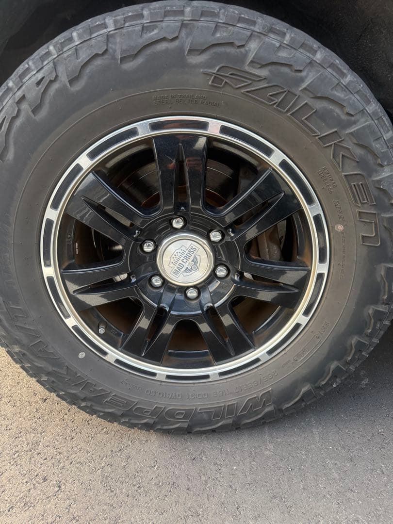 265/65R17 オールテレーン　ホイールセット　プラド150 タイヤセット