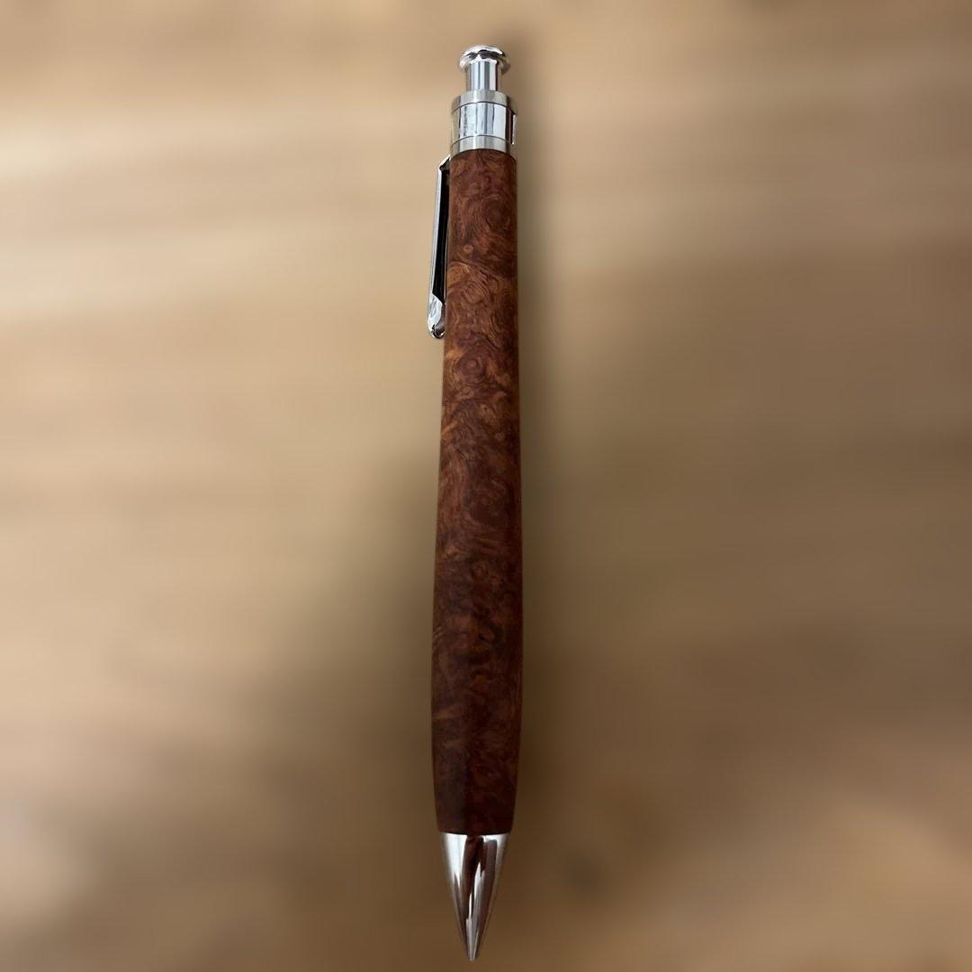 さらに値下げしました！！！工房楔　ペンシル楔　花梨瘤杢　0.5mm