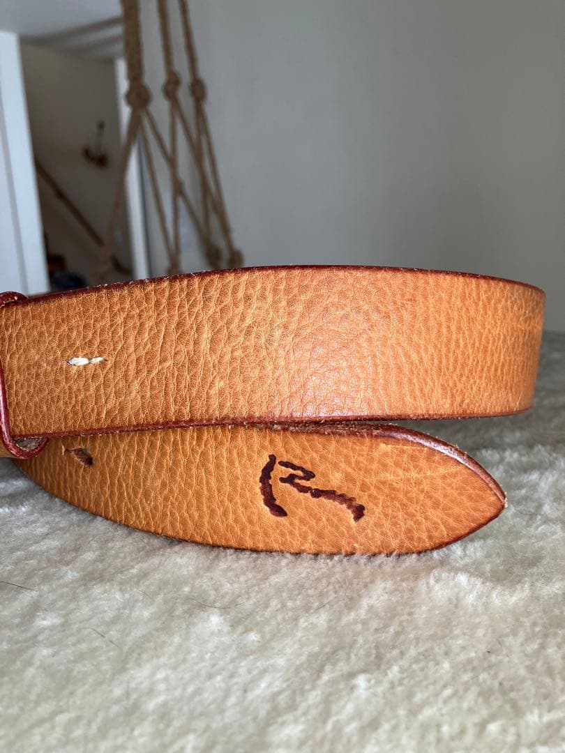 45r ベルト　キャメル　4㎝