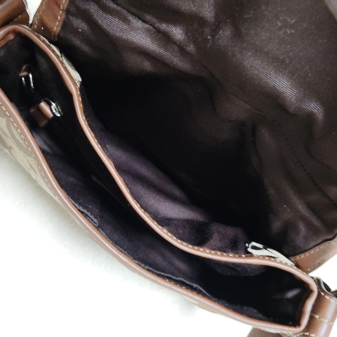 コーチ　ソーホー　ワンショルダーバッグ　シグネチャー　キャンバス　レザー　Y2K