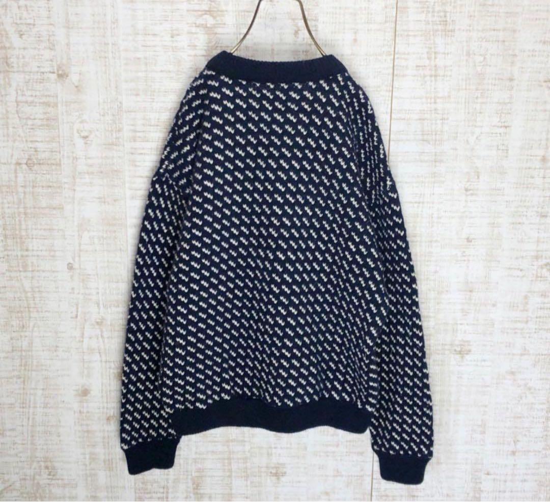 L.L.Bean バーズアイ エルエルビーン 80s ネイビー