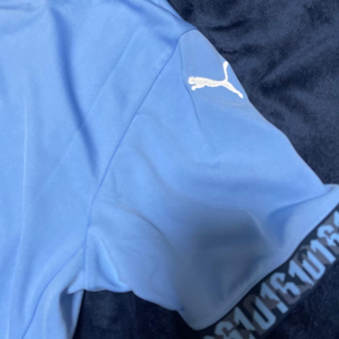 kamo 新品袋入り　マンチェスター・シティ Puma ジャージ ブルー
