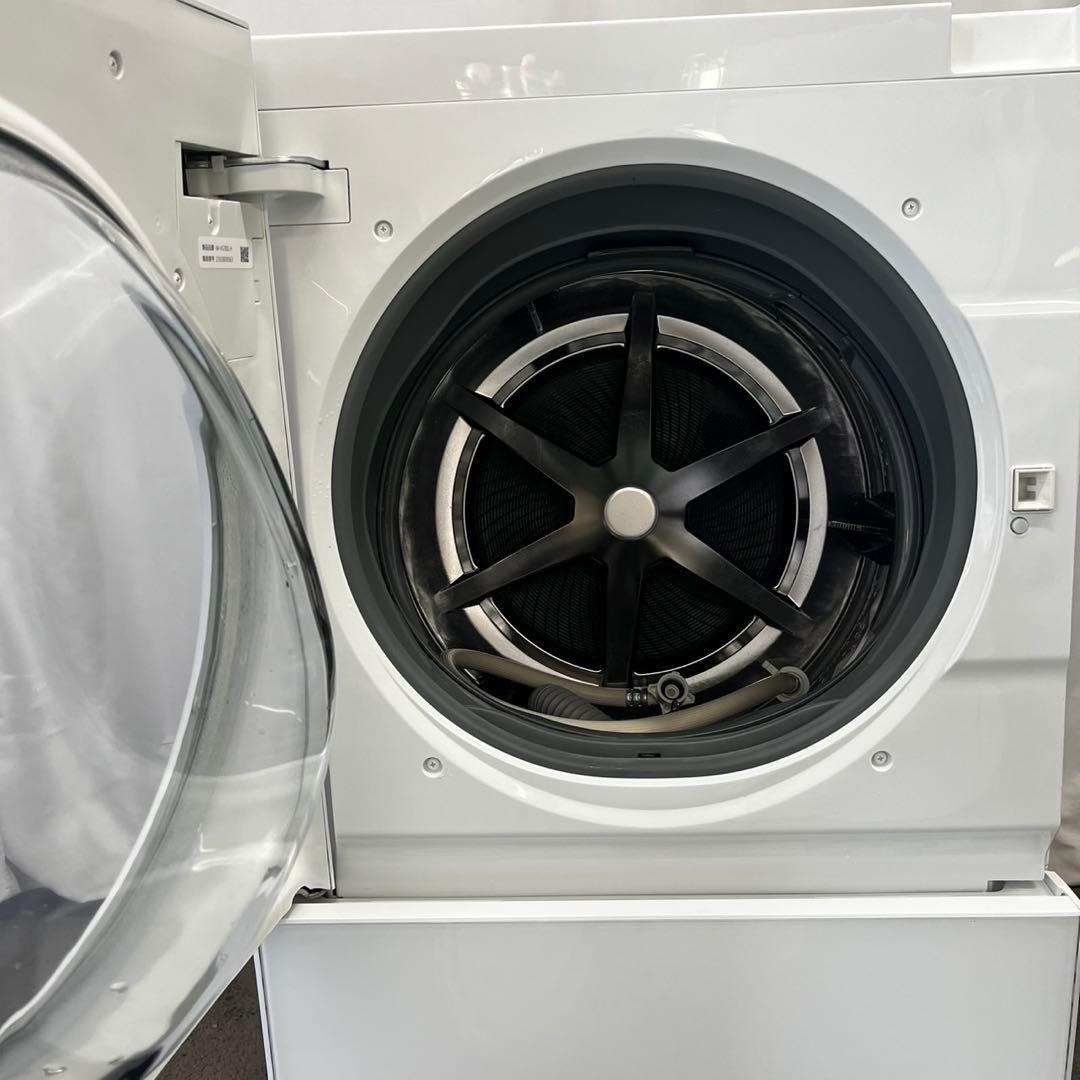134⭕️ドラム式洗濯機　パナソニック　7キロ　キューブル　一人暮らし　設置無料