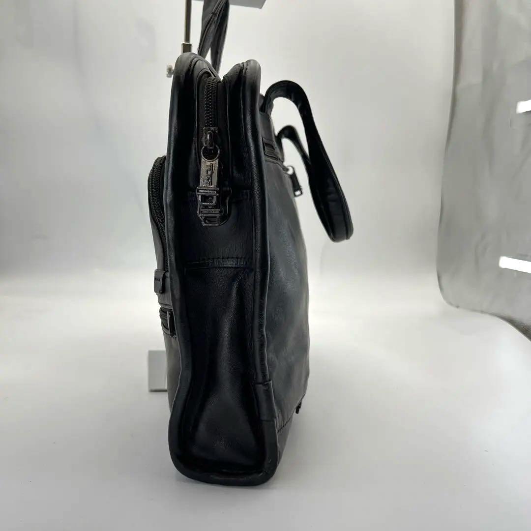 TUMI トゥミ レザー ビジネスバッグ 2WAY 茶　ショルダーストラップ新品