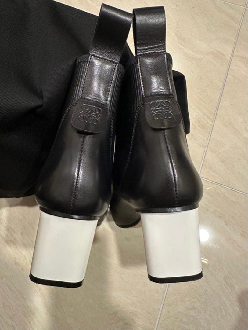 LOEWE ロエベ アナグラムショートブーツ 36