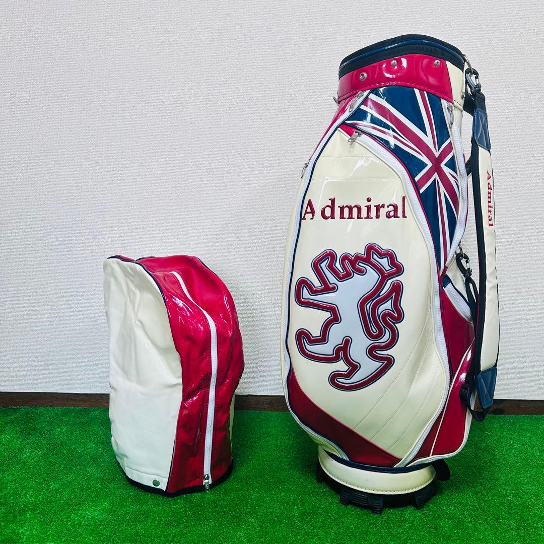 Admiral アドミラル ゴルフバッグ ユニオンジャック キャディバック