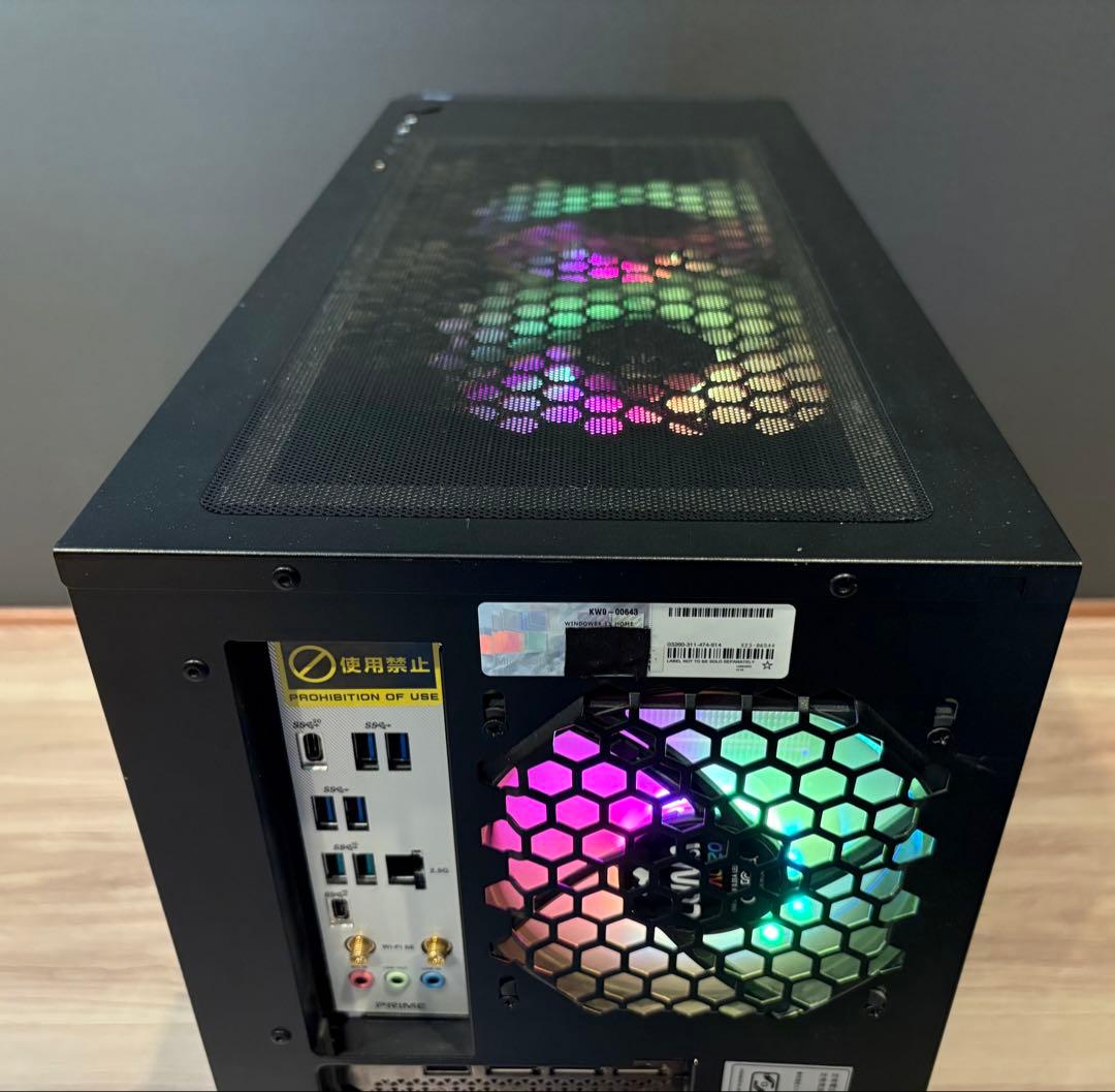 RTX4080 super　i7 14700KF　LEVEL　ゲーミングPC