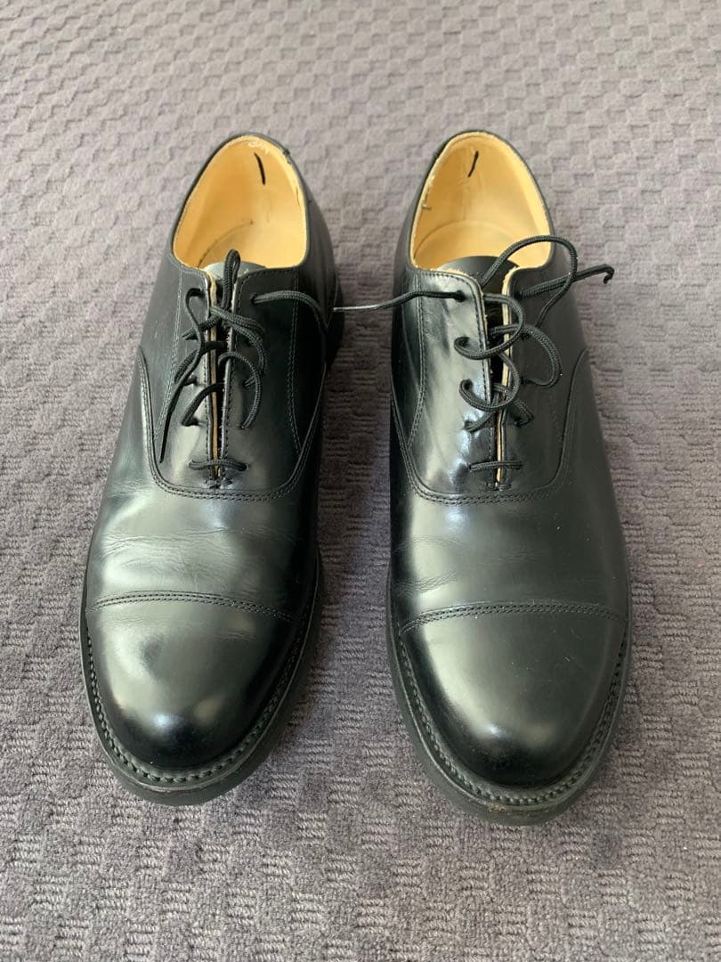 【桜】00s“ WEST”レザーシューズ カナダ軍シューズ