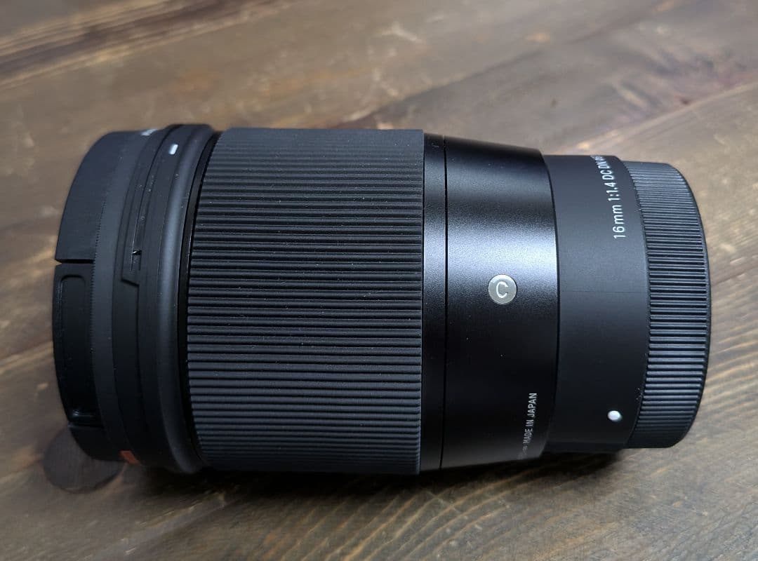 【超美品】SIGMA 16mm F1.4 DC DN レンズ　ソニーEマウント
